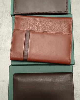 Portafogli Lubinski in vera Pelle