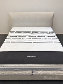 Letto contenitore e materasso Ennerev  SCONTO 44%