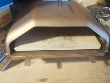 Forno pizza pellet bbq green mountain grill pitbos