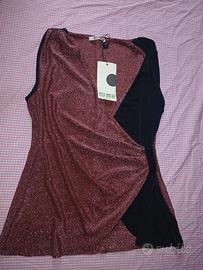 Top drapé asymétrique Elisa Landri - NEUF AVEC ÉTI