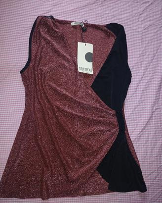 Top drapé asymétrique Elisa Landri - NEUF AVEC ÉTI