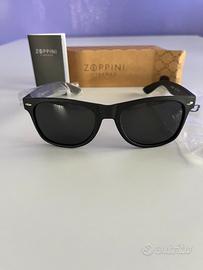 Occhiali da sole Zoppini Firenze unisex nuovi nero