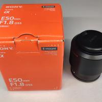 Sony E 50mm f/1.8 OSS