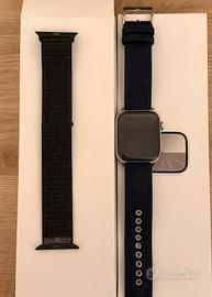 apple watch series 9 in acciaio - 45 mm (silver)