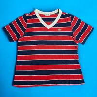 Lacoste T-shirt a righe TG L originale – perfetta 