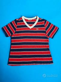 Lacoste T-shirt a righe TG L originale – perfetta 