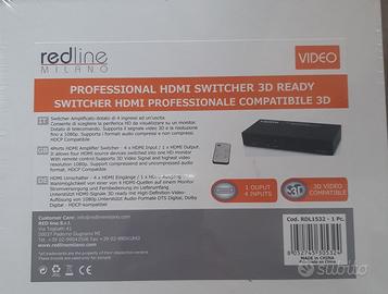 HDMI SWITCHER 3D  4IN-1OUT