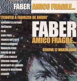 Cd di fabrizio de Andrè Faber - 2 cd