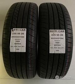 2 gomme 235 55 20 bridgestone a1090