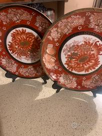 COPPIA DI VECCHI PIATTI CINESI