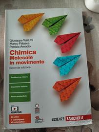 libro Chimica Molecole in movimento 