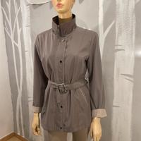 Giacca mezza stagione tortora / beige tg. M/L