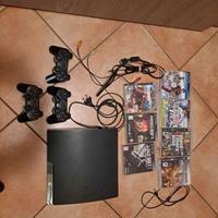 ps 3 con giochi e manettini