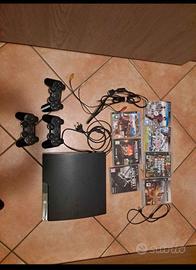 ps 3 con giochi e manettini