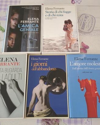 Romanzi Elena Ferrante 