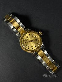Baume & Mercier Datejust Quartz Placcato Oro 25mm