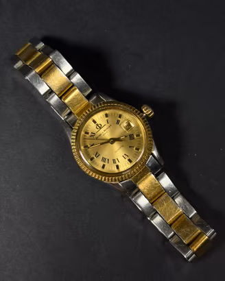 Baume & Mercier Datejust Quartz Placcato Oro 25mm