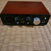 Scheda audio Focusrite scarlett