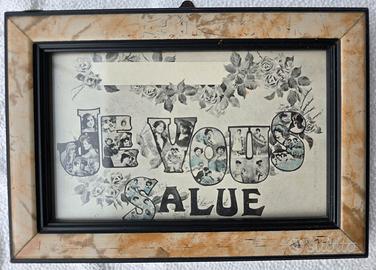 QUADRI CARTOLINE FRANCESI ANTIQUARIATO