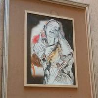 Quadro di Floccari Giuseppe , "Mater Doloris " ,