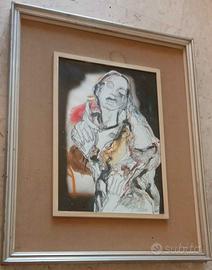 Quadro di Floccari Giuseppe , "Mater Doloris " ,