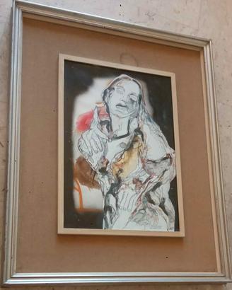 Quadro di Floccari Giuseppe , "Mater Doloris " ,