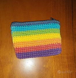 pochette porta monete uncinetto