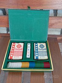 Cofanetto Poker vintage.