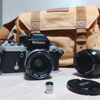 Nikon F2 photomic del 78 con ottiche
