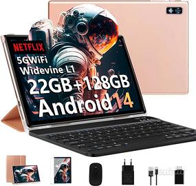 Tablet Android 14 schermo da 10.1" prezzo 105€