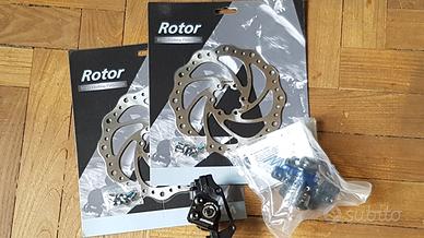 Pinze Freno SHIMANO Alivio BR-M416 + Dischi Ashima