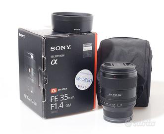 OBIETTIVO SONY FE 35 MM F/1.4 GM. E-MOUNT.