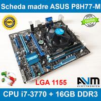 Scheda madre ASUS P8H77-M Core i7-3770 16GB DDR3
