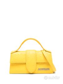 Borsa Jacquemus Le Bambino gialla nuova