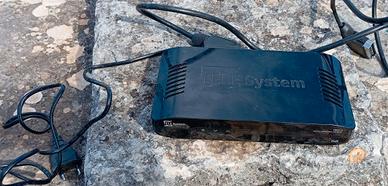 Decoder digitale terrestre TeleSystem + cavo scart