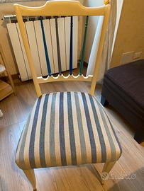 Sedie tavolo da pranzo - restaurate