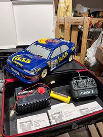 Vintage RC Rally Subaru Impreza  scala 1/8