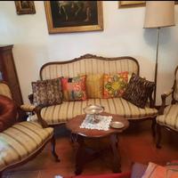 Salotto, divano e due poltrone