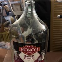 damigiana vetro vino 5 litri