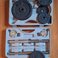 kit pesi decathlon 30 kg