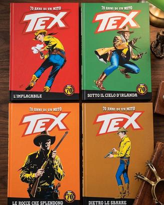 Tex 70 anni di un mito (lotto 7 pezzi)