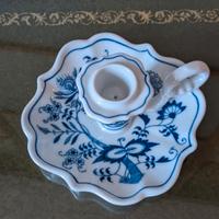 Candelabro di Porcellana pregiata Blue Danube