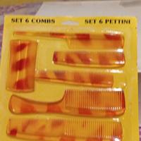 set pettini anni 60