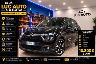 Citroen C3 BlueHDi 100 S&S Shine