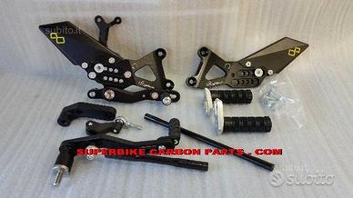 Honda cbr 600 rr pedane nuove lightech cnc regolab