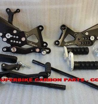 Honda cbr 600 rr pedane nuove lightech cnc regolab