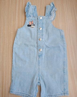 Salopette jeans Disney