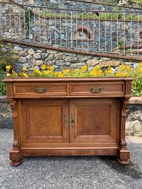 “Credenza antica noce stile Umbertino- fine ’800