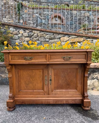 “Credenza antica noce stile Umbertino- fine ’800