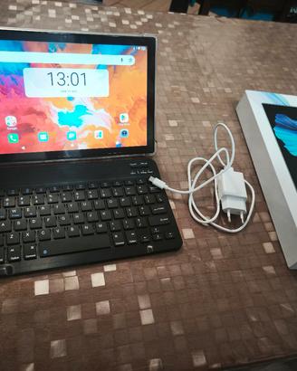 tablet android con tastiera pennino e custodia 